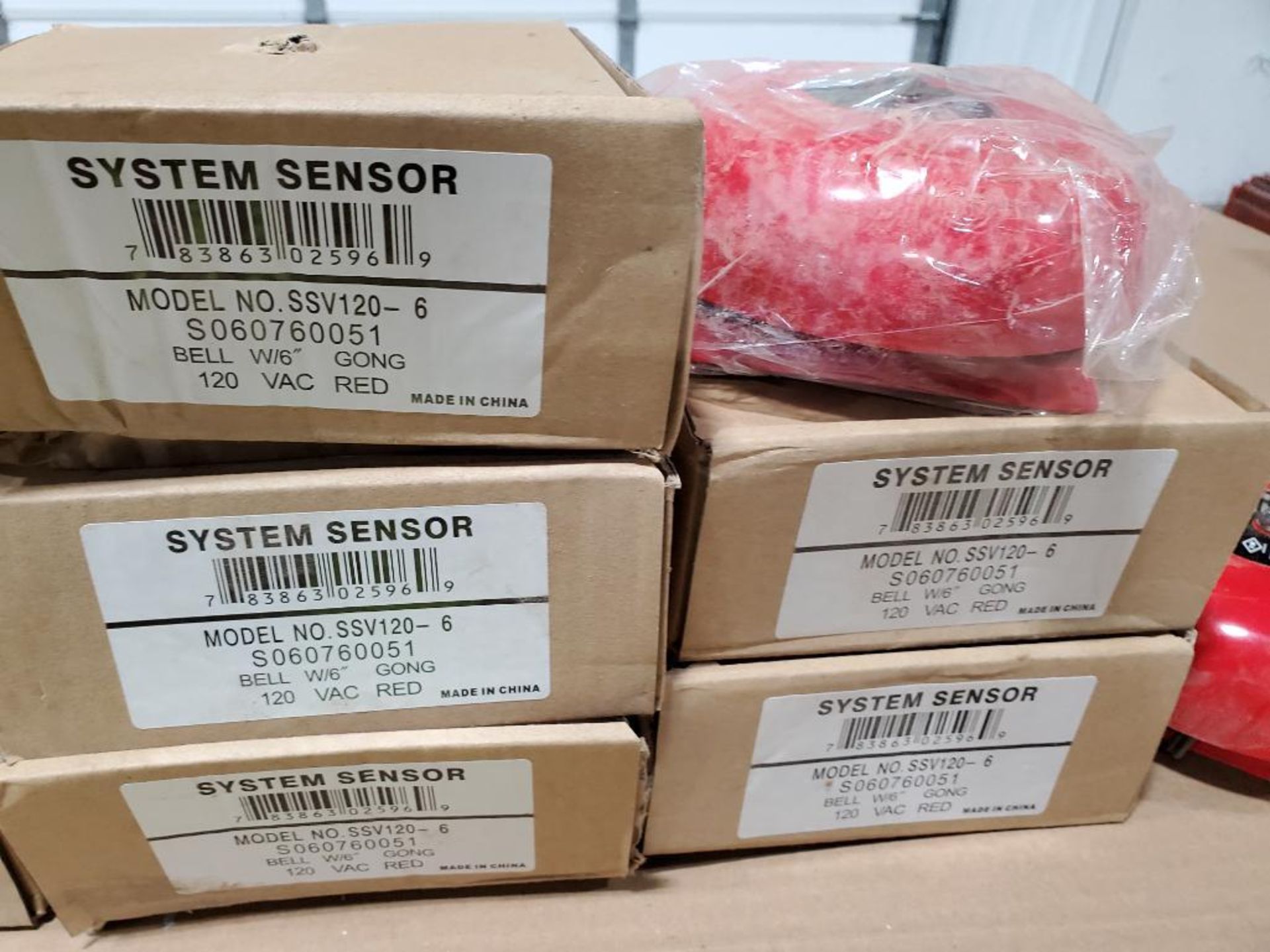 Qty 10 - System Sensor fire bells. Model SSV120-6. - Image 4 of 5