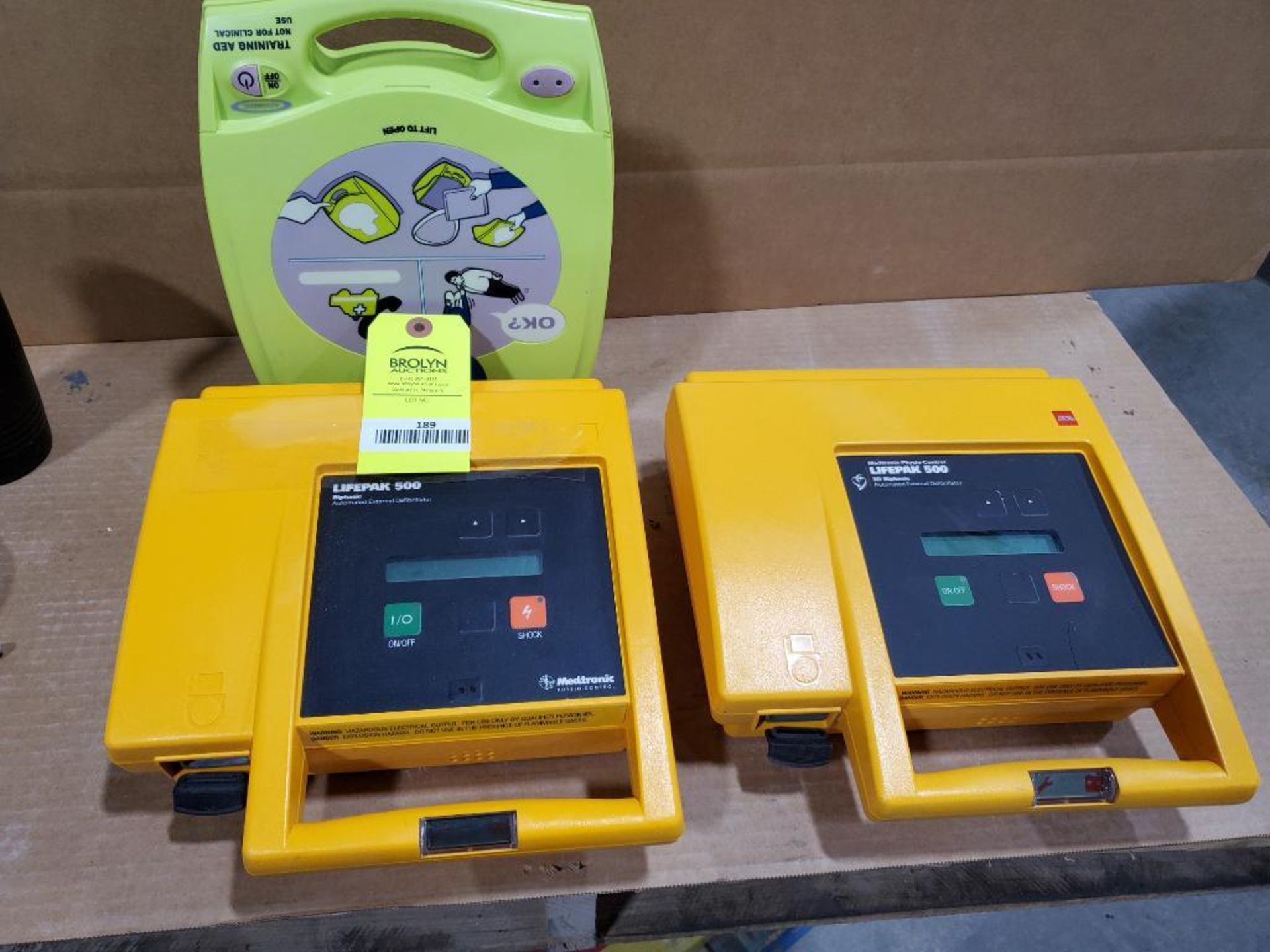 Qty 3 - Assorted automatic defibrillator. - Image 6 of 6