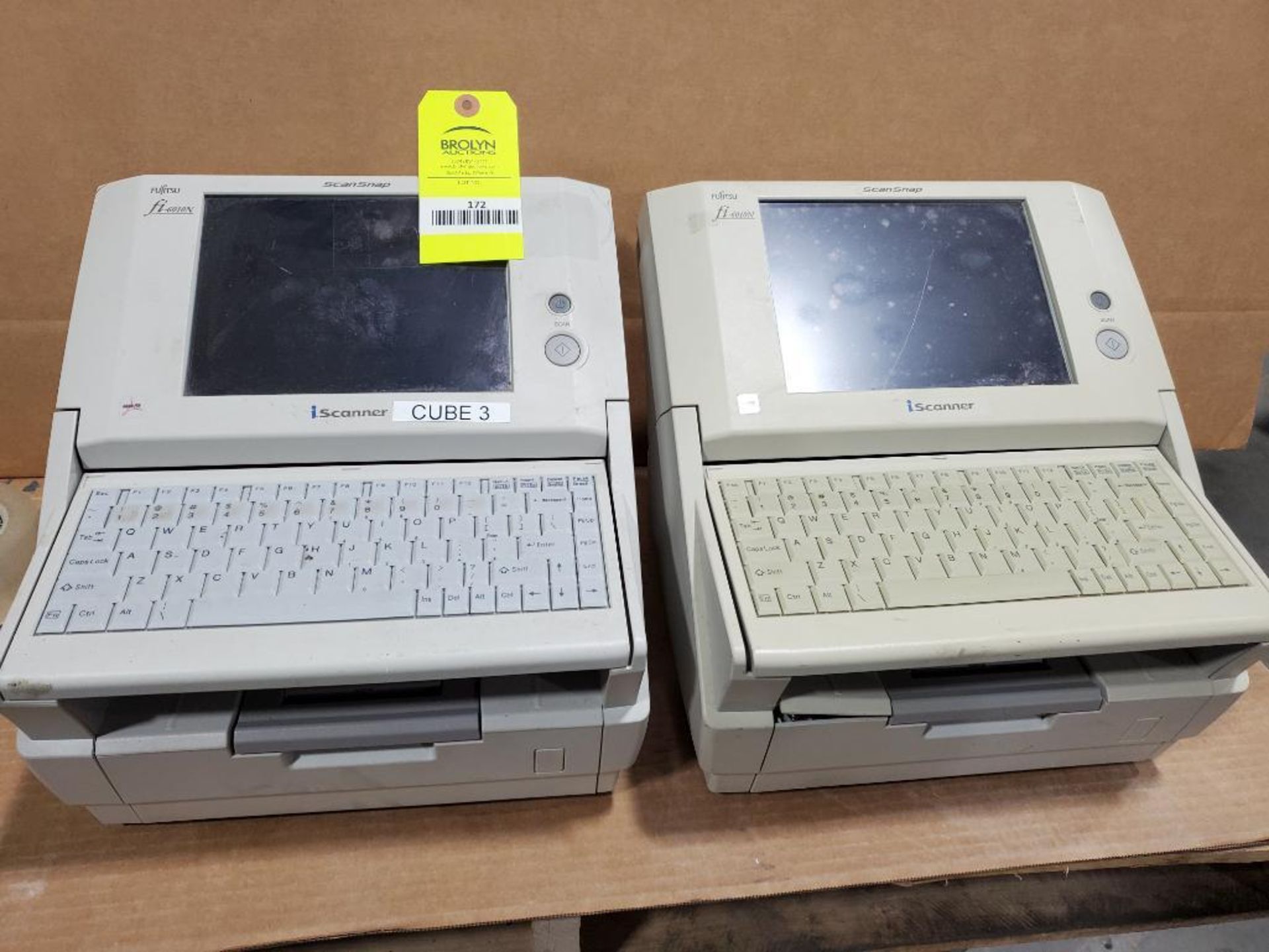 Qty 2 - Fujitsu scan snap units. Model Fi-6010N.