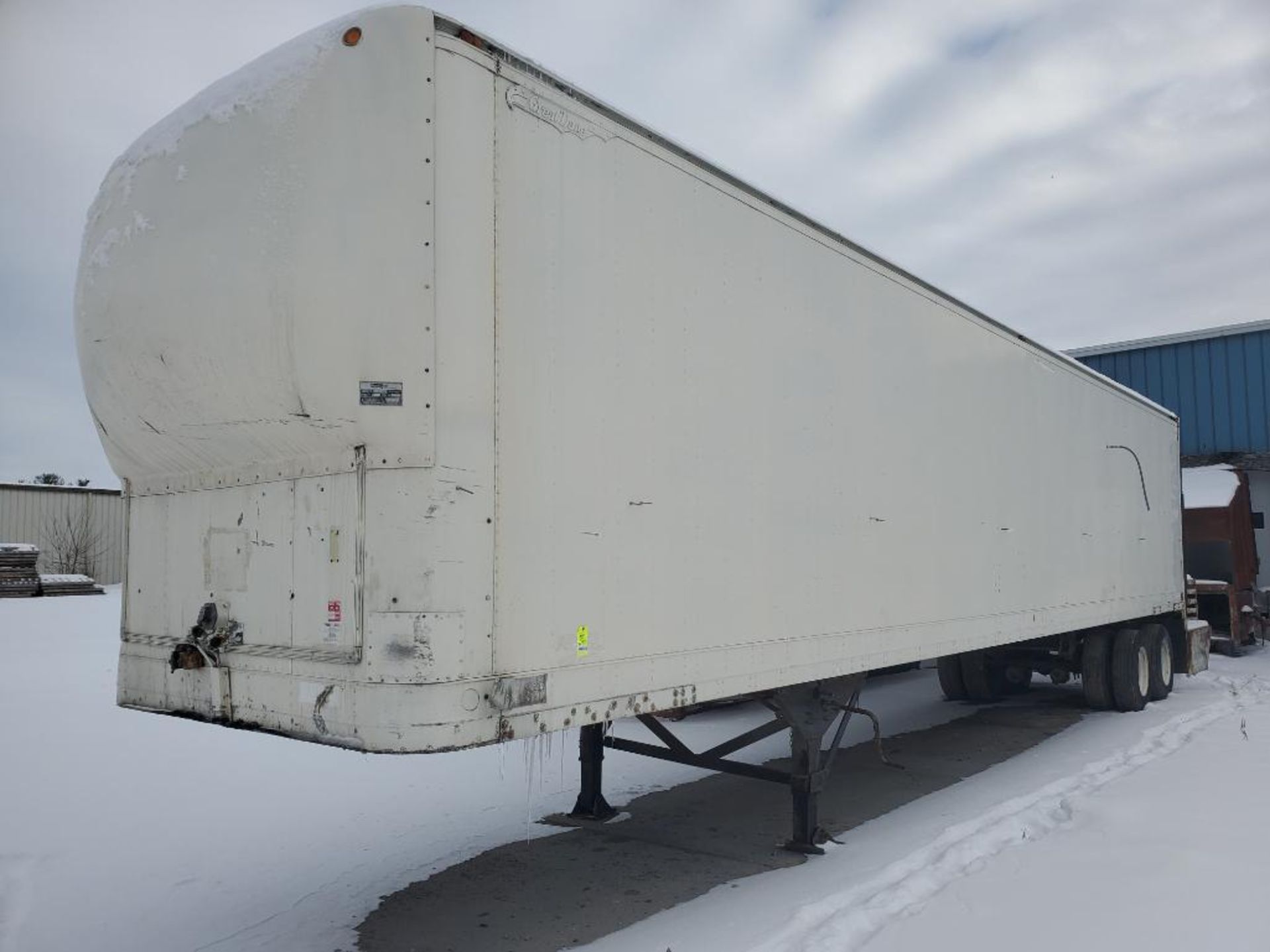 Storage trailer. Approx 34ft long. This unit is considered storage only and is not titled.