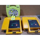 Qty 3 - Assorted automatic defibrillator.