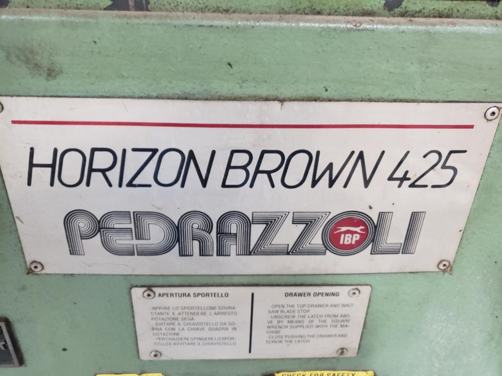 Pedrazzoli saw. Model HB425M. - Image 2 of 23
