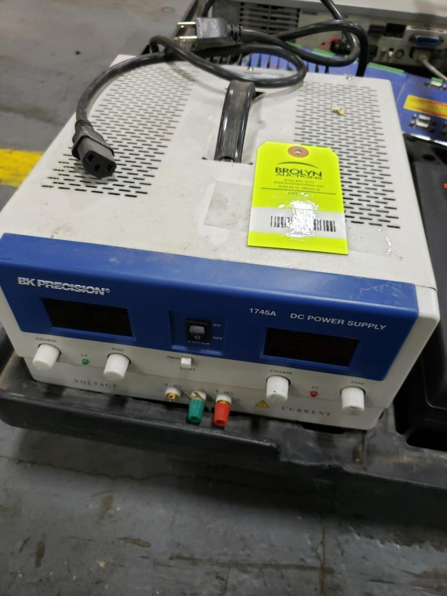 BK Precision DC power supply. Model 1745A.