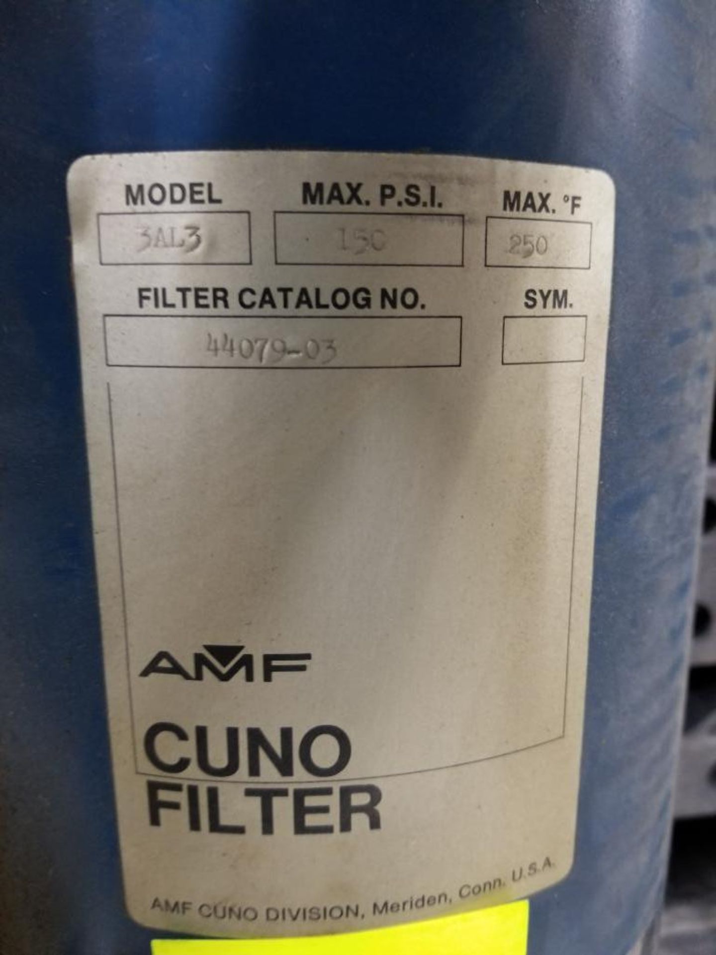 AMF Cuno filter unit. Model 3AL3. - Image 3 of 4
