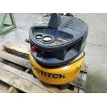 6 gallong Stanley Bostich pancake style air compressor. 150psi.