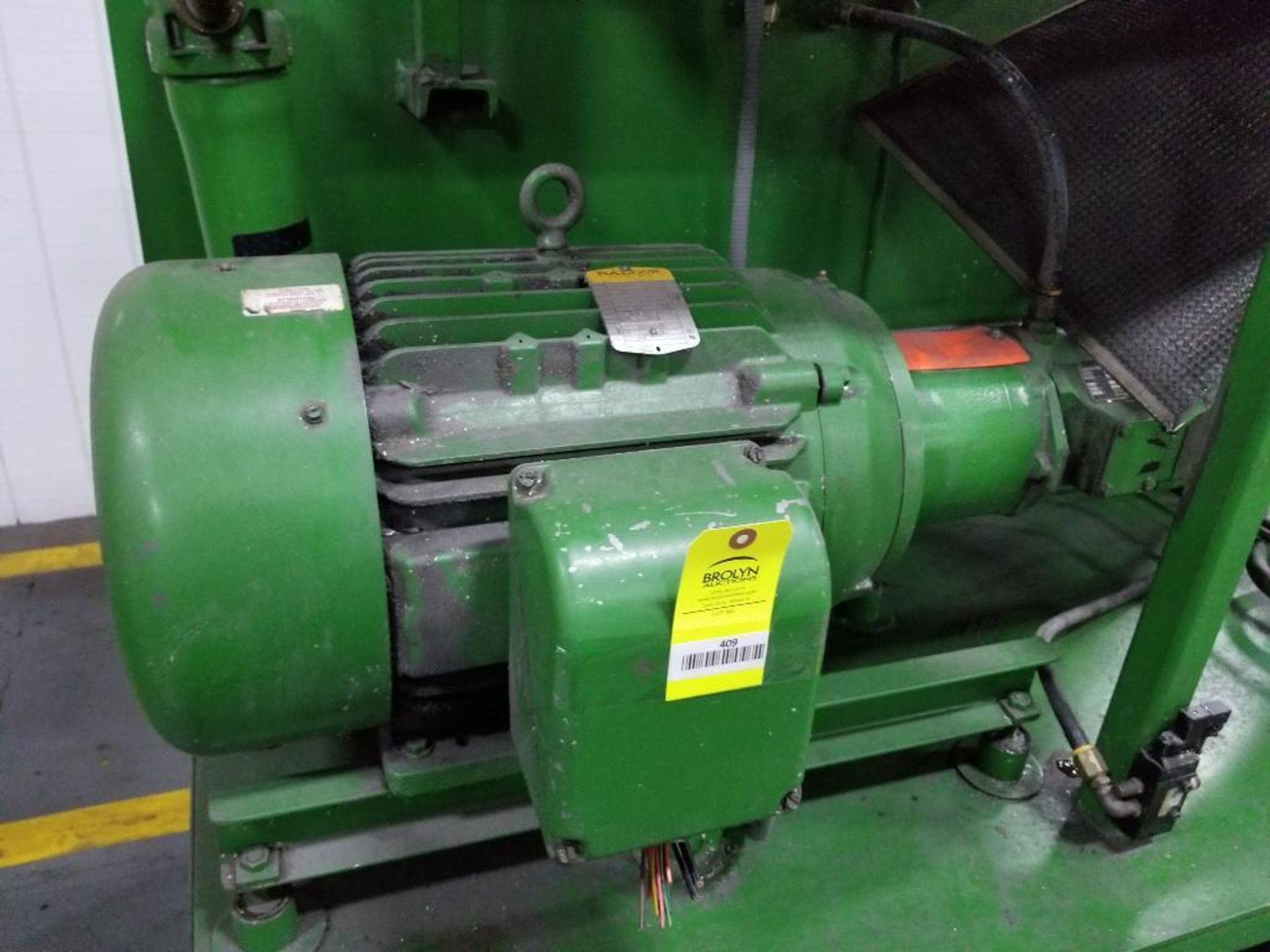 30hp hydraulic power pack. 2800psi parker pump. 3ph 230/460v Baldor motor. . - Image 3 of 12