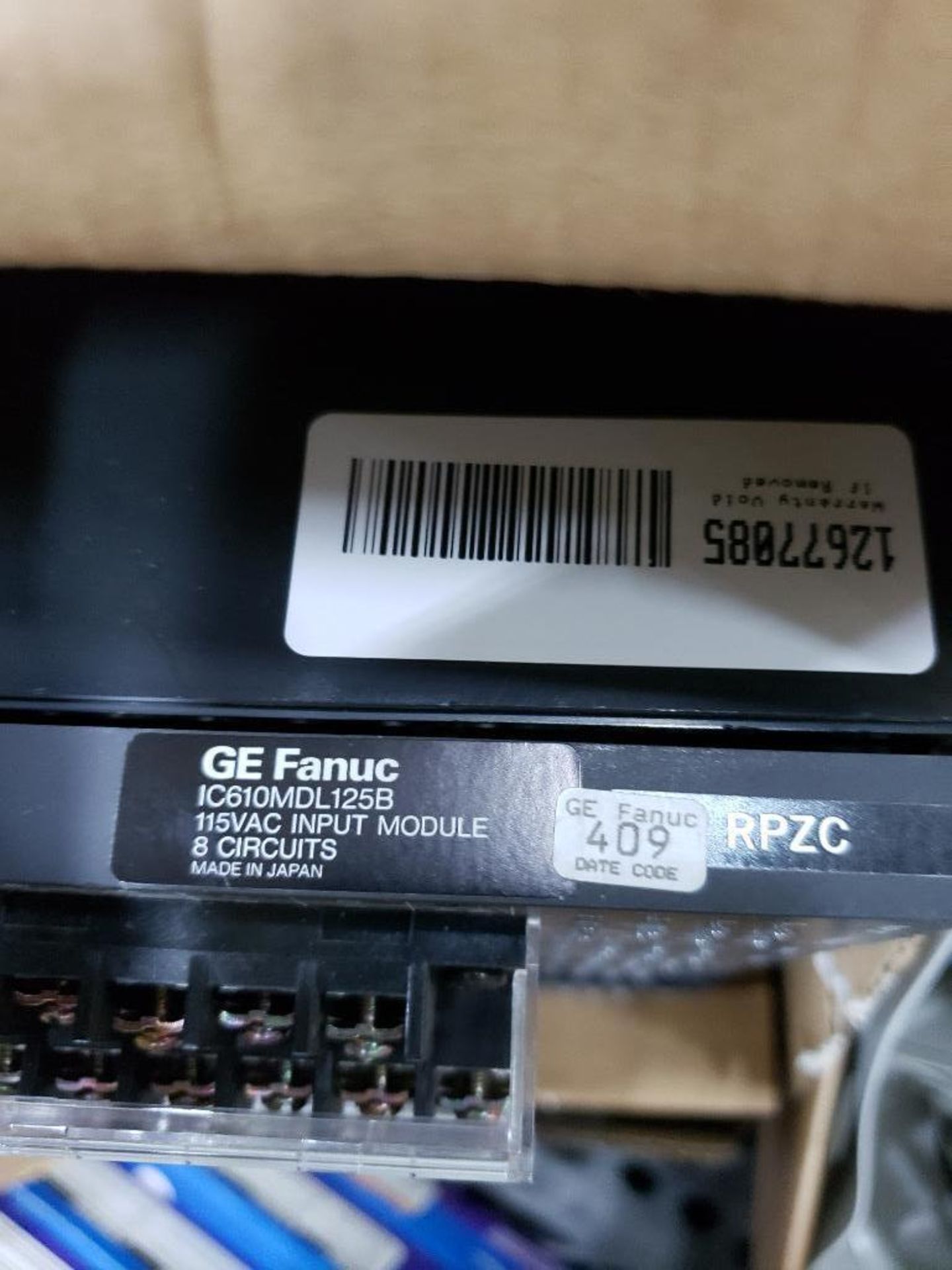 GE Fanuc programmable controller PLC rack. - Image 2 of 2