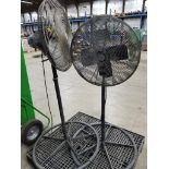 Qty 2 - Shop fans.