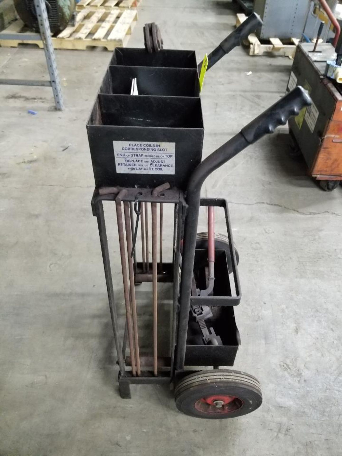 Banding cart with tools. - Image 3 of 10