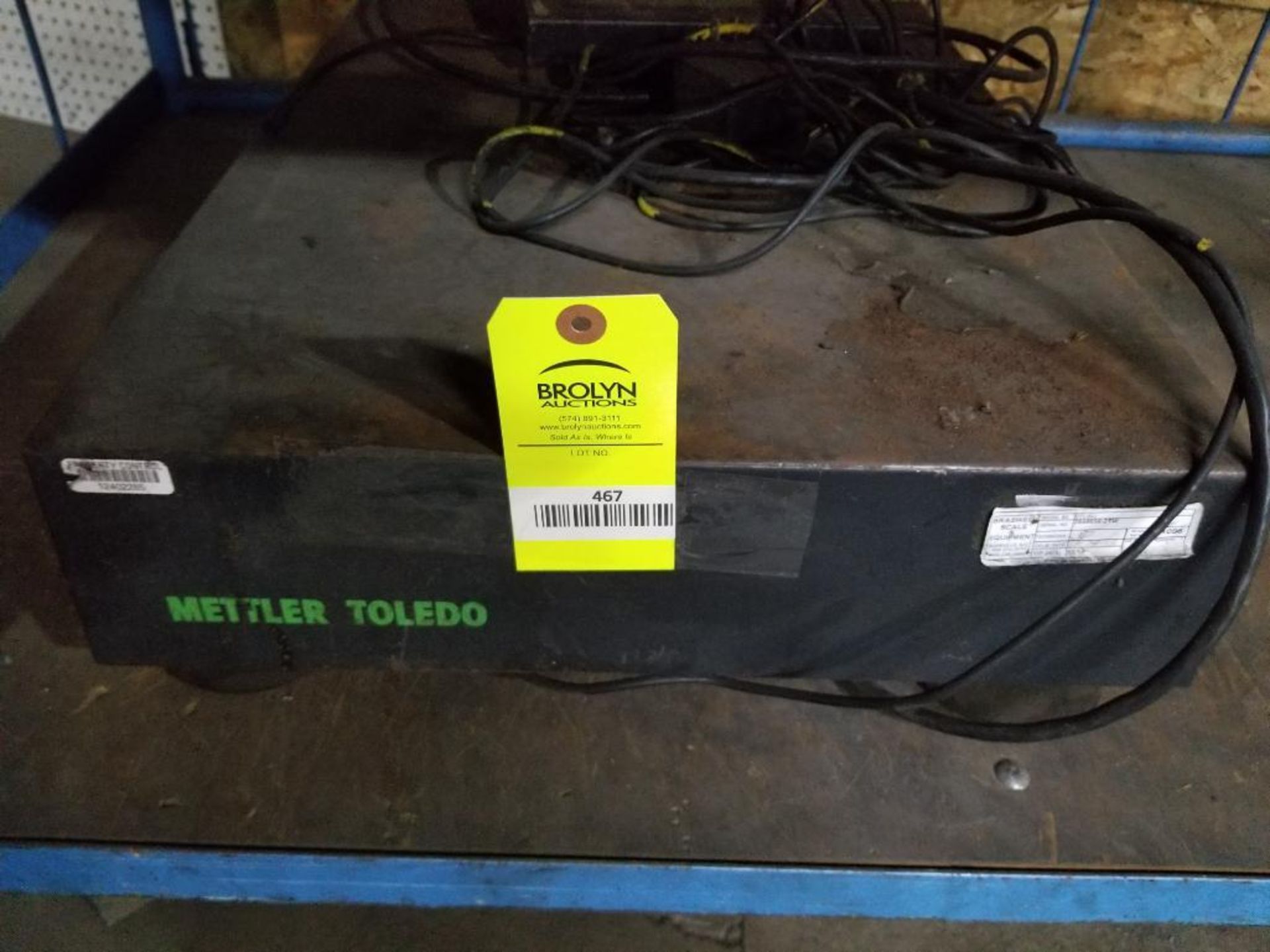 Mettler Toledo platform scale. Model DTL60J.