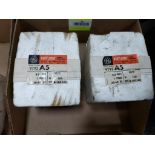 Qty 2 - GE Volt-pac variable transformers. Model 9T92A5. New in package.