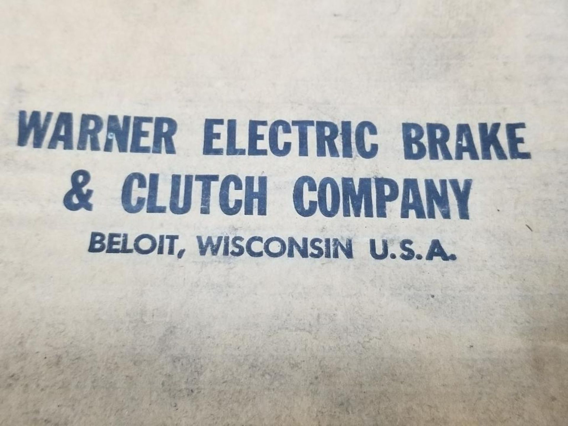 Qty 2 - Warner clutch brakes and Reliance bearings. - Image 4 of 6