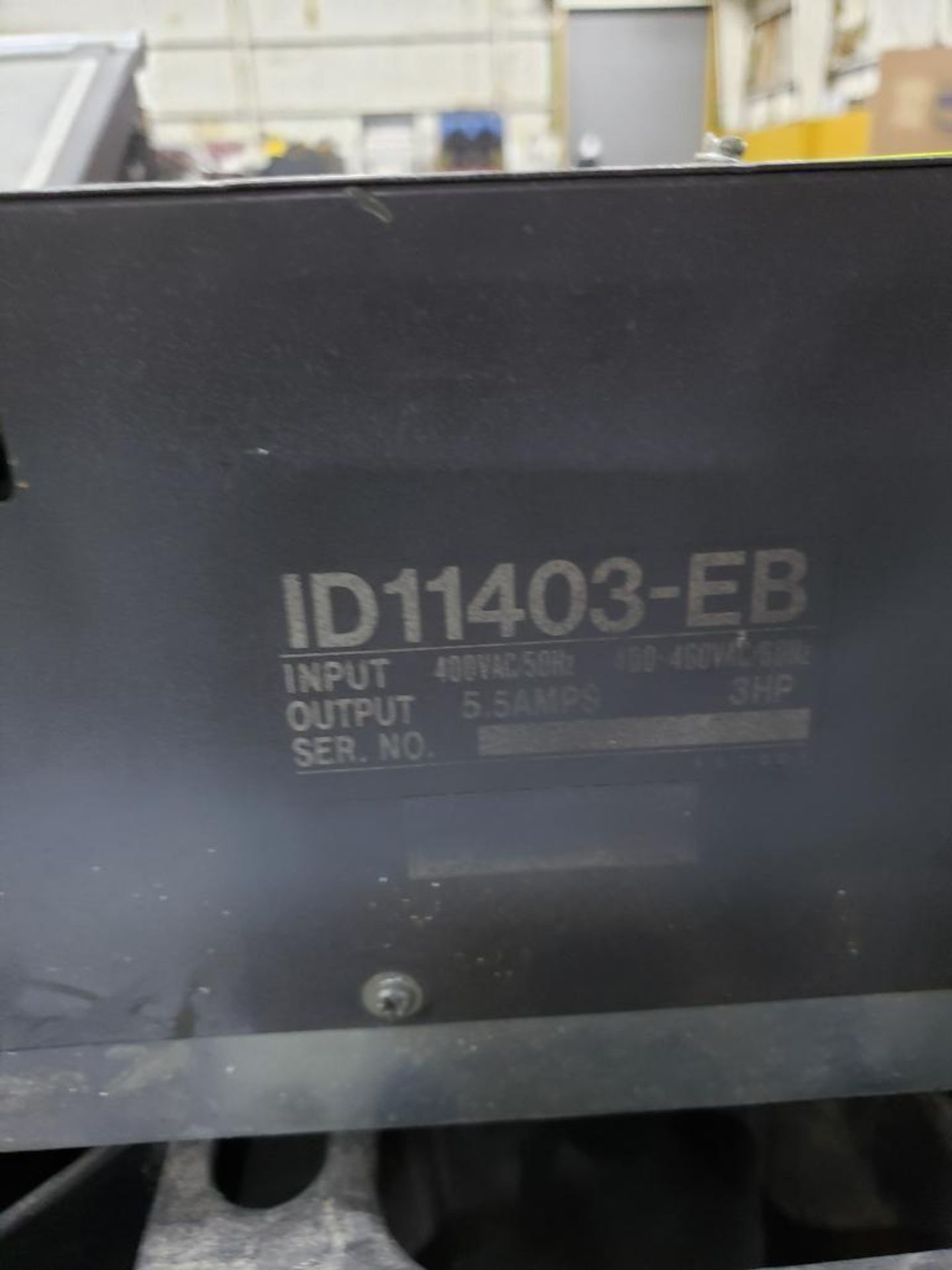 Baldor AC motor drive. Model number ID11403-EB. - Image 3 of 3