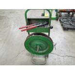 Banding cart with tools.