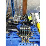 Half pallet of pneumatic components.