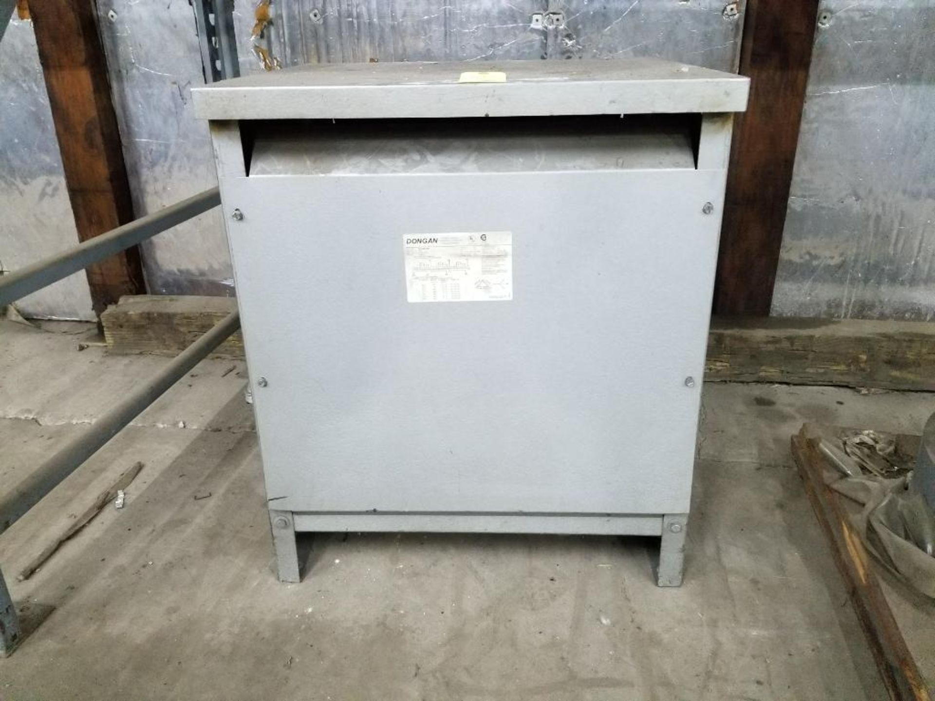 75kVa Dongan transformer. Catalog 63-6375SH.