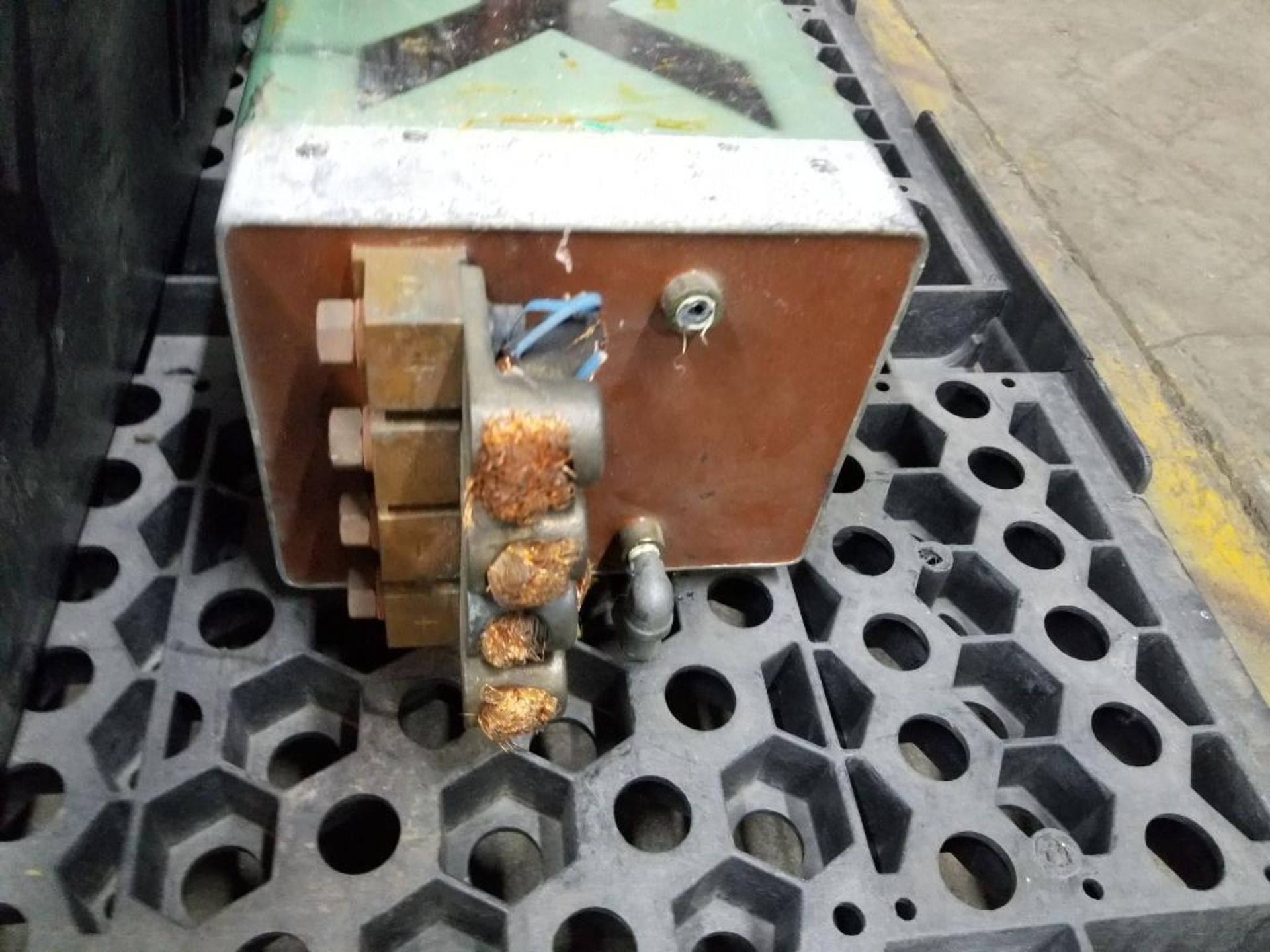 Pallet with assorted welding power supply components. - Image 7 of 9