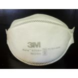 Qty 4400 - 3M Aura N95 particulate masks. Model 9205+.