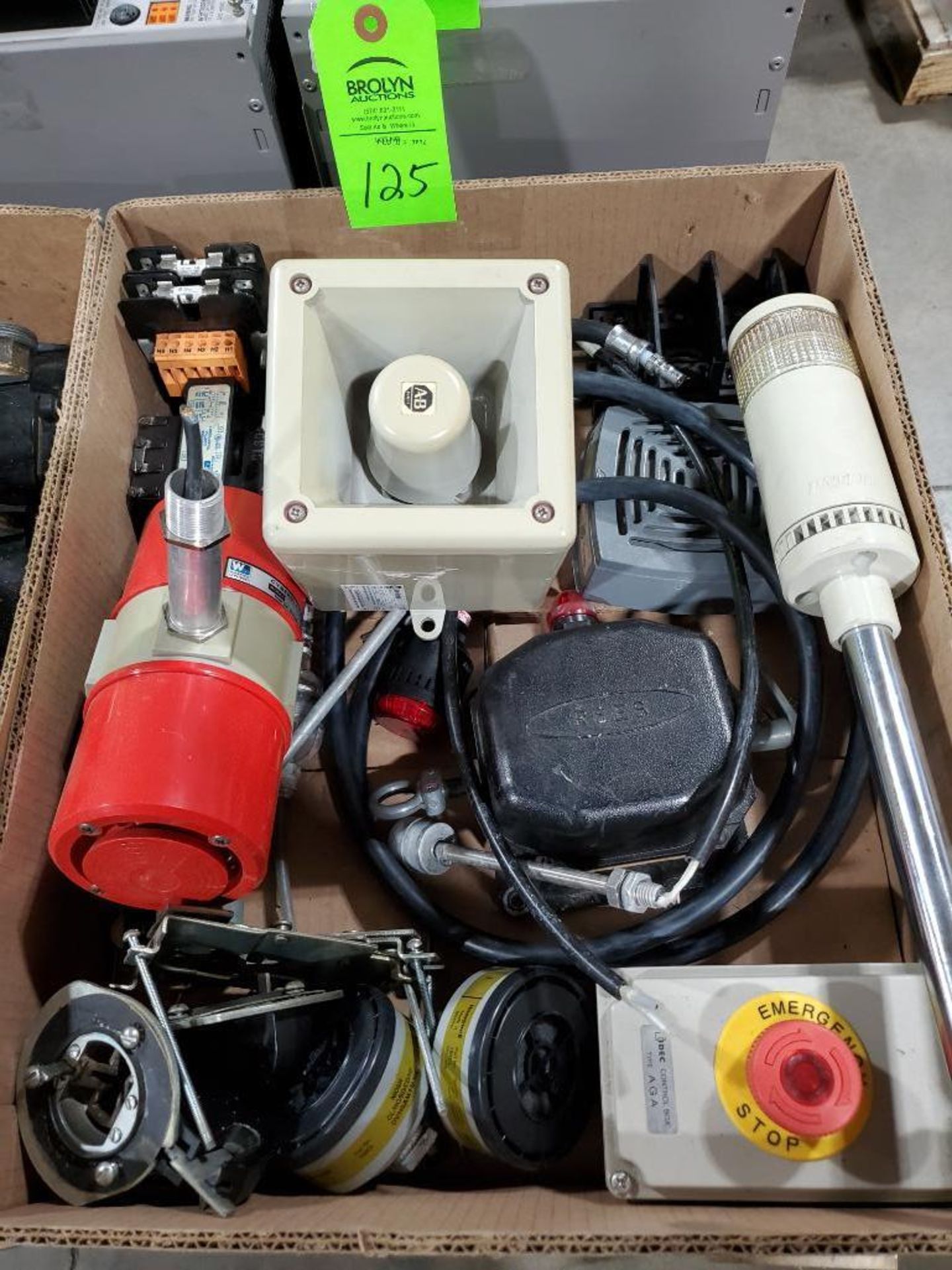 Assorted electrical and controls.