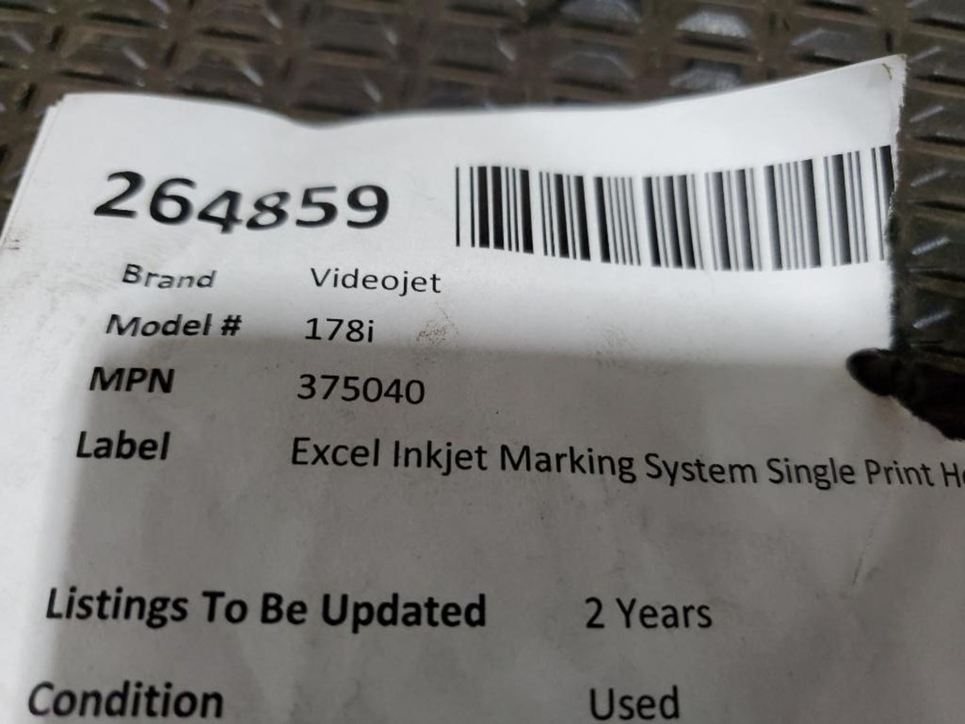 VideoJet Excel laser printer. Model 178i. - Image 15 of 15
