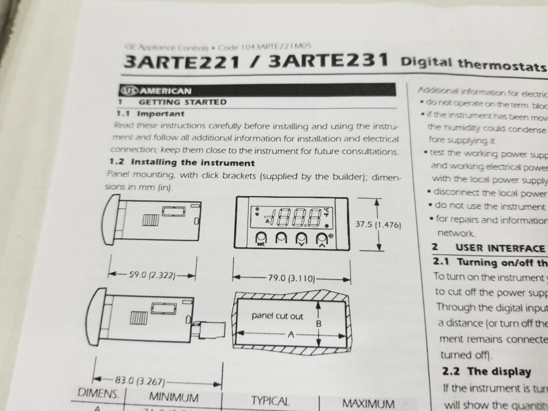 Qty 20 - GE electrical controller. Part number 3ARTE251N5V0BS. - Image 2 of 6