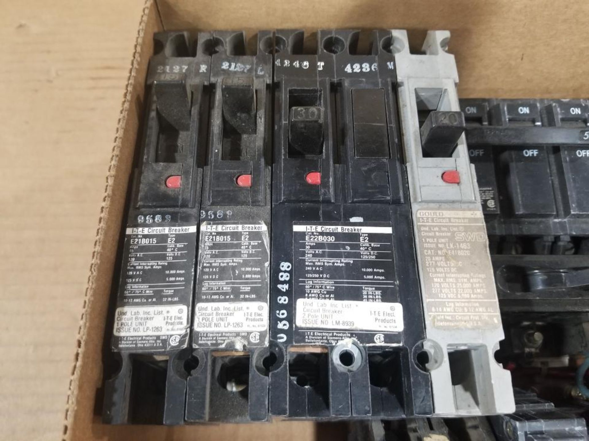 Assorted molded case breakers. - Image 2 of 6