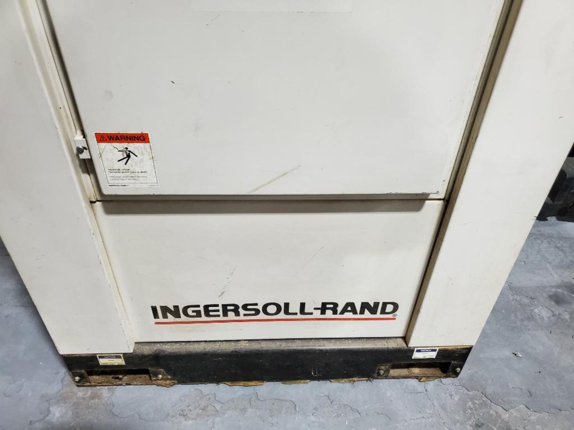 50hp Ingersoll Rand rotary screw compressor. Model SSR-EP50SE. - Image 3 of 10