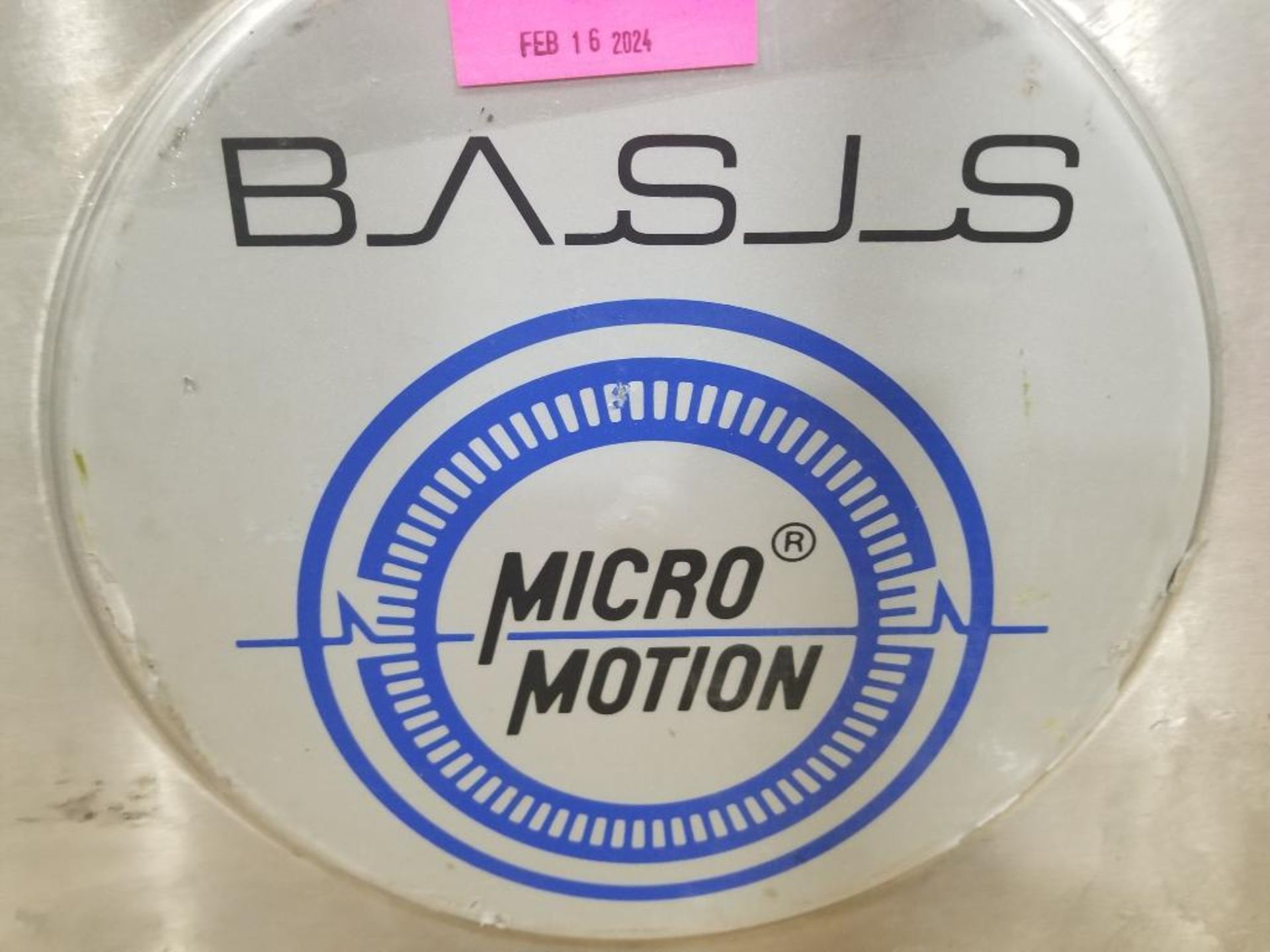 Basis MicroMotion mass flow meter. Model F200SR341SU. - Image 4 of 6
