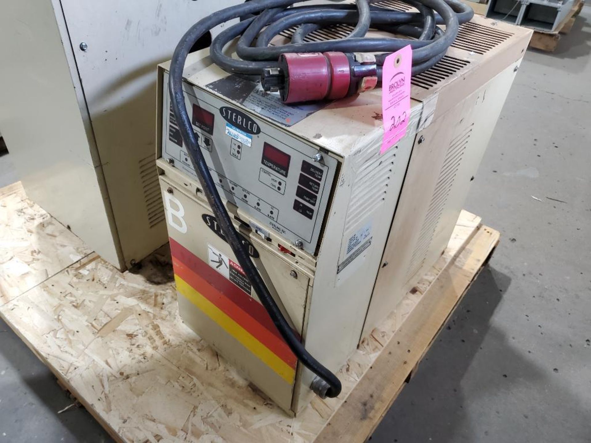 Sterlco chiller. Model M29410-FCX. 460v 3 phase.