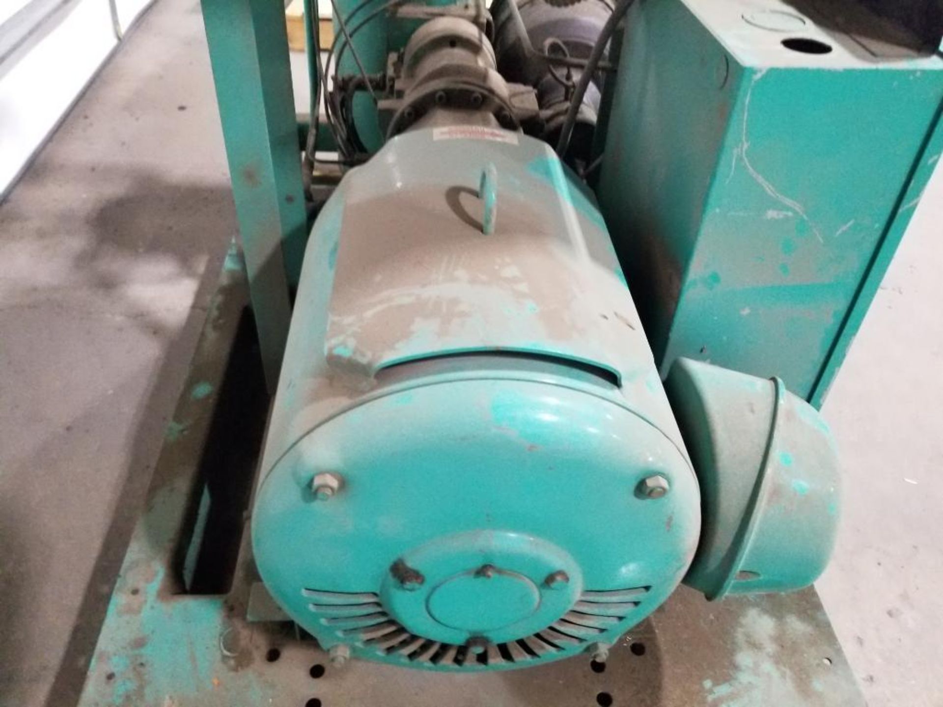 50hp Palatek rotary screw air compressor. Model 50DUE 200psig. 21,667 hours. - Image 9 of 16
