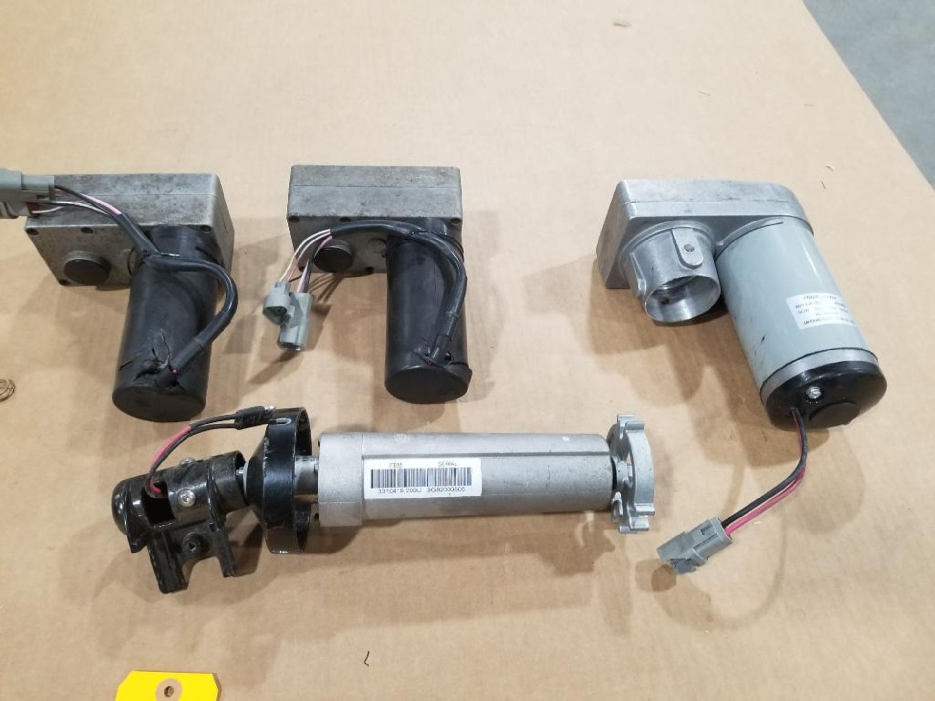 Assorted slideout and awning motors.