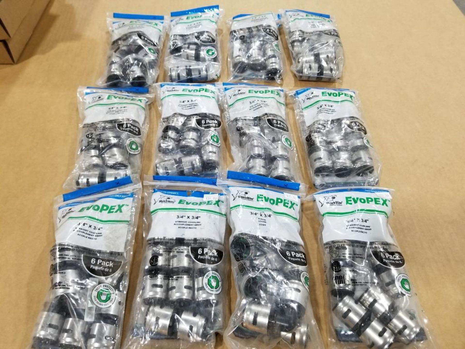 Qty 72 - SharkBite EvoPex fittings. 12 bags of 6. - Image 4 of 4