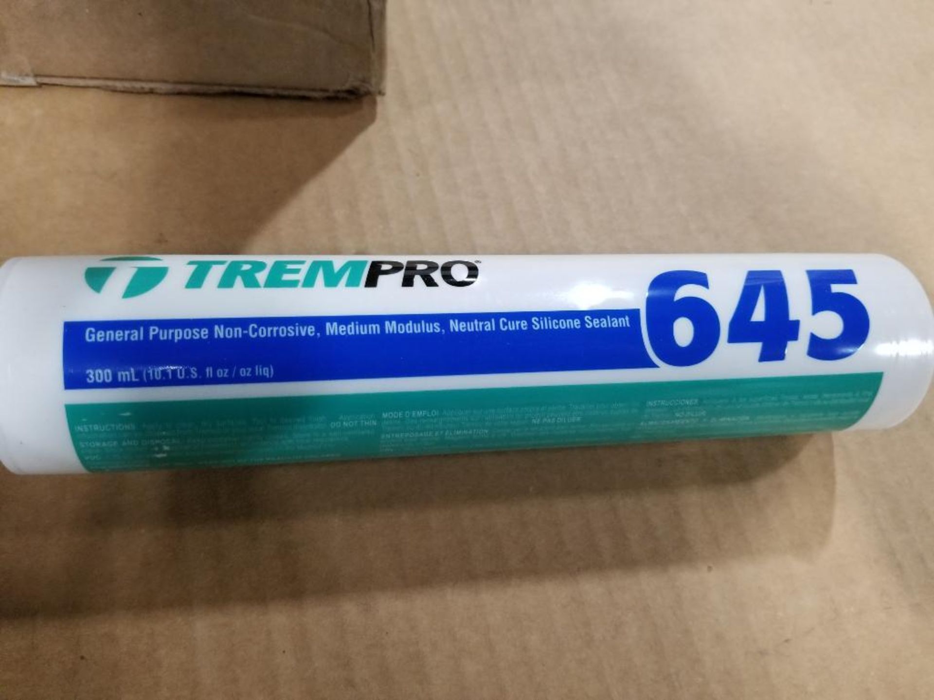 Qty 30 - TremPro silicone sealant. Part number 645. - Image 3 of 4