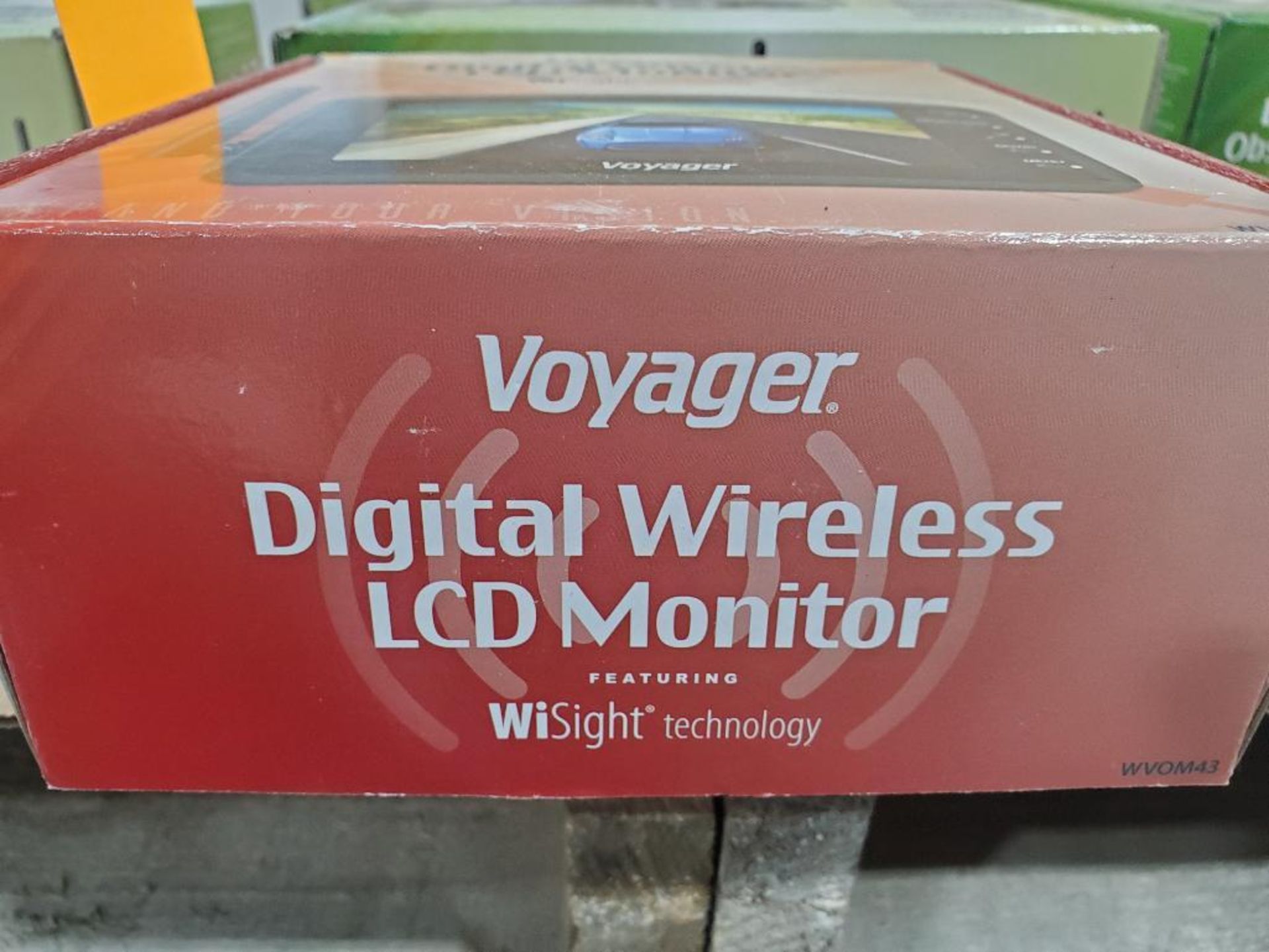 Voyager Digital Wireless LCD Monitor. Part number WVOM43. - Image 3 of 5
