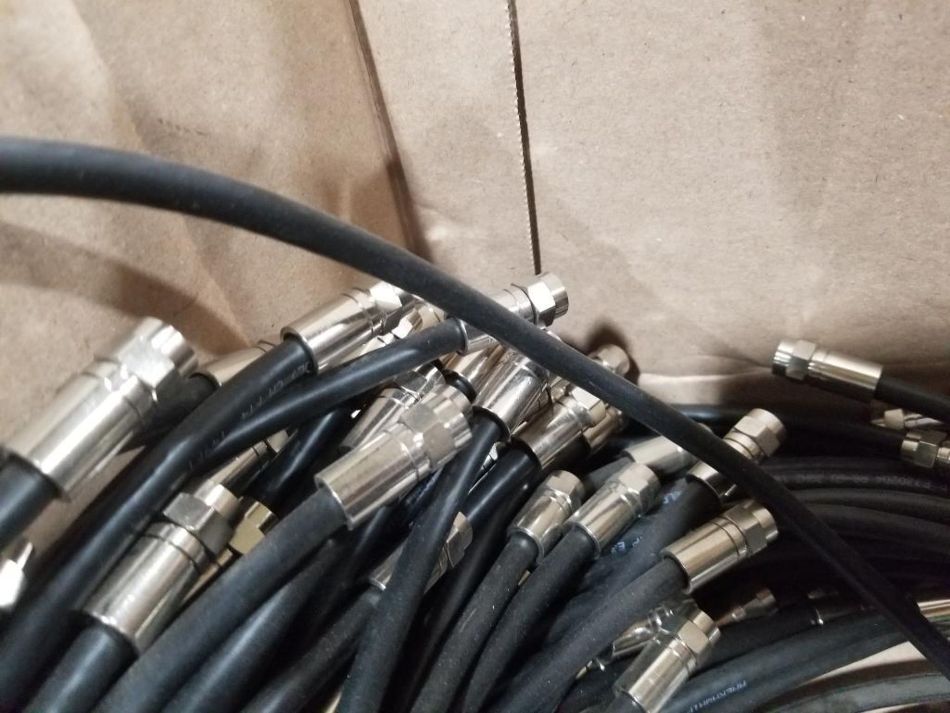 Large lot of coaxial cables. - Bild 2 aus 3