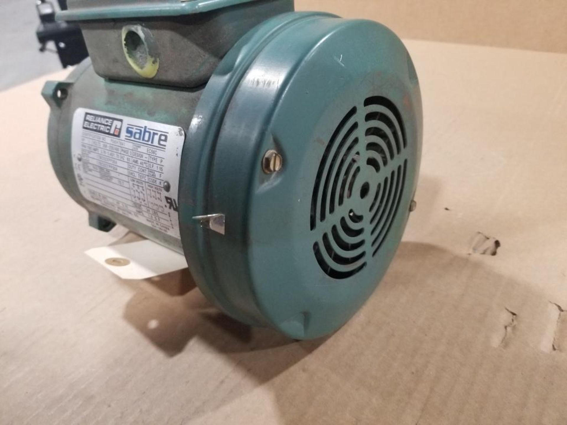 1hp Reliance Electric motors. 208-230/460v 3 phase. 1700rpm, EC56C frame. - Image 4 of 5