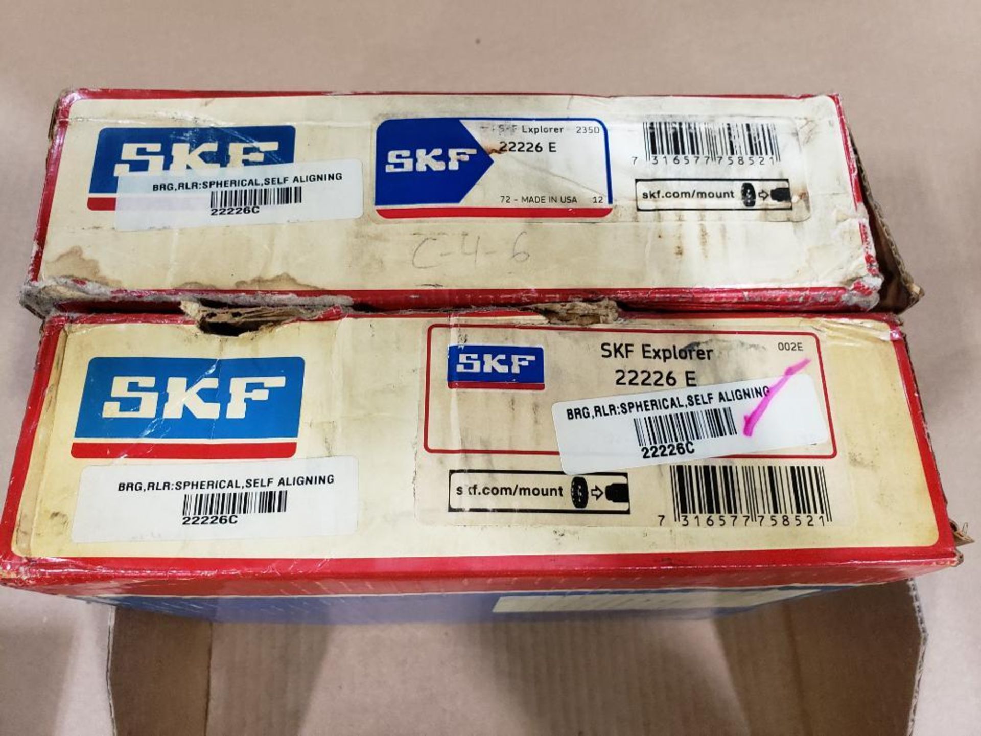 Qty 2 - SKF bearings. Part number 22226E. - Image 2 of 4