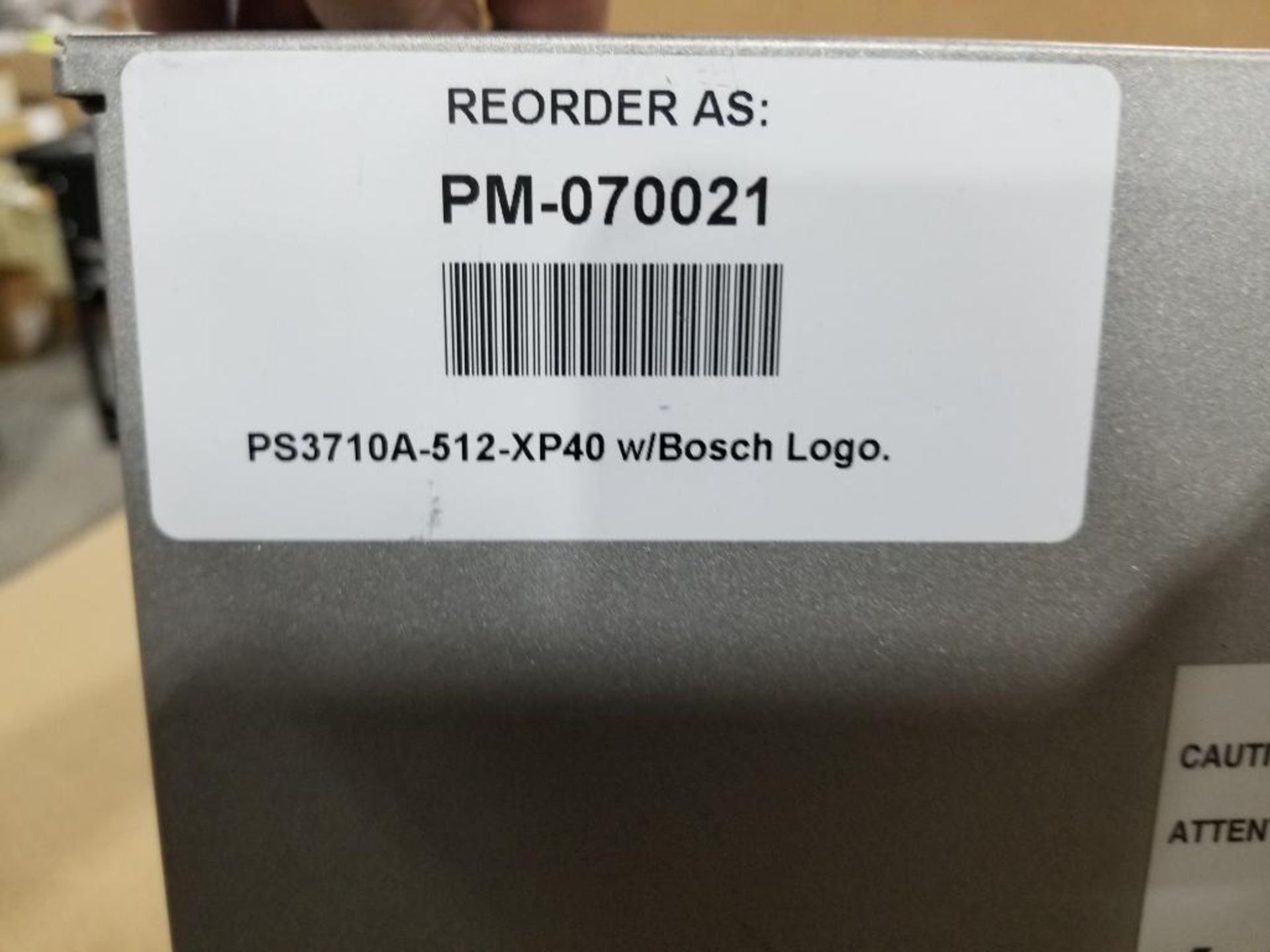 ProFace human machine interface. Model number 3580301-02. Part number PS3710A-T41-PA1. - Image 5 of 11