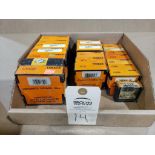 Large assortment of Timken bearings.