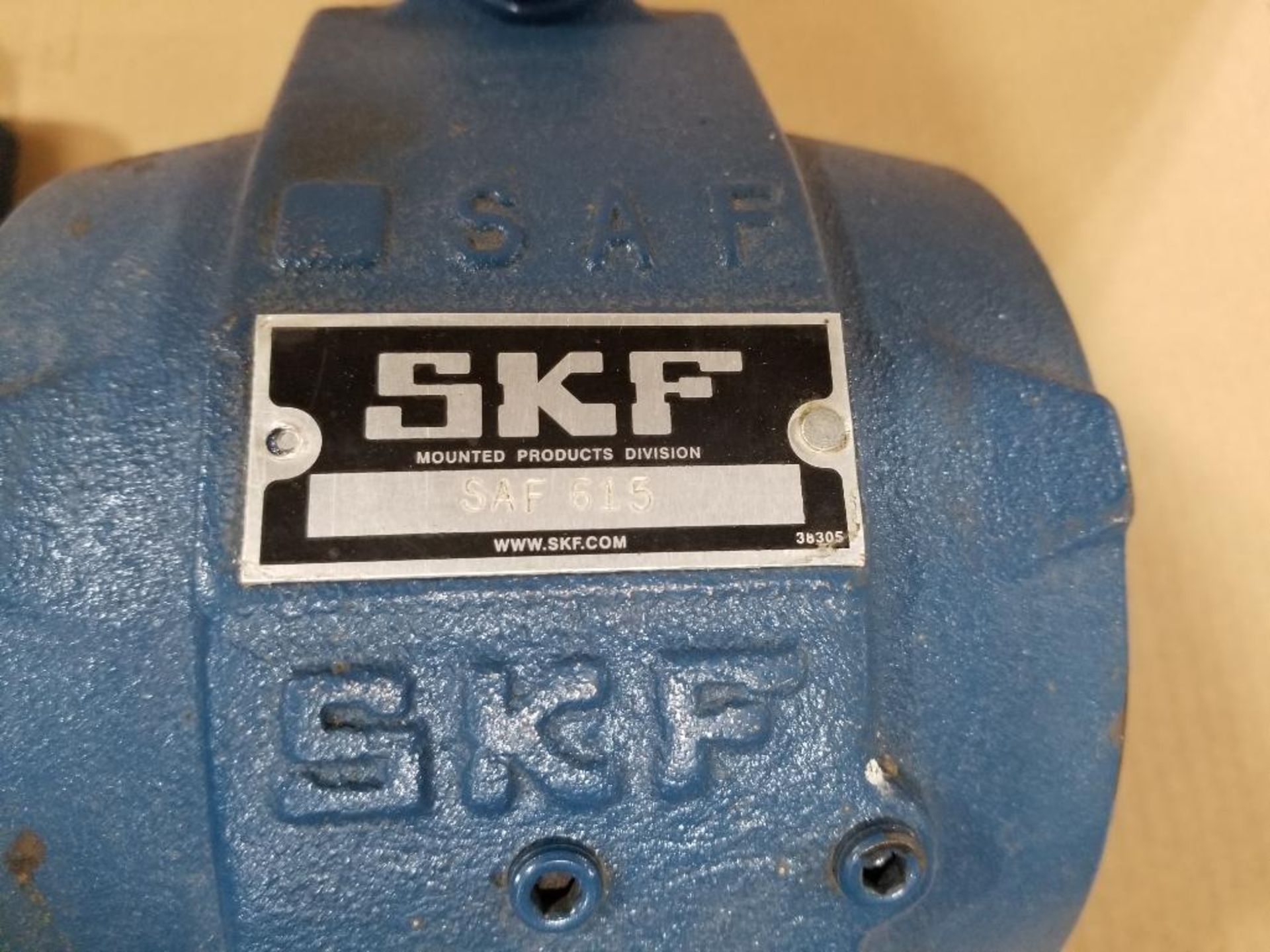 Qty 2 - SKF pillow block housing. Model SAF615. - Image 2 of 7