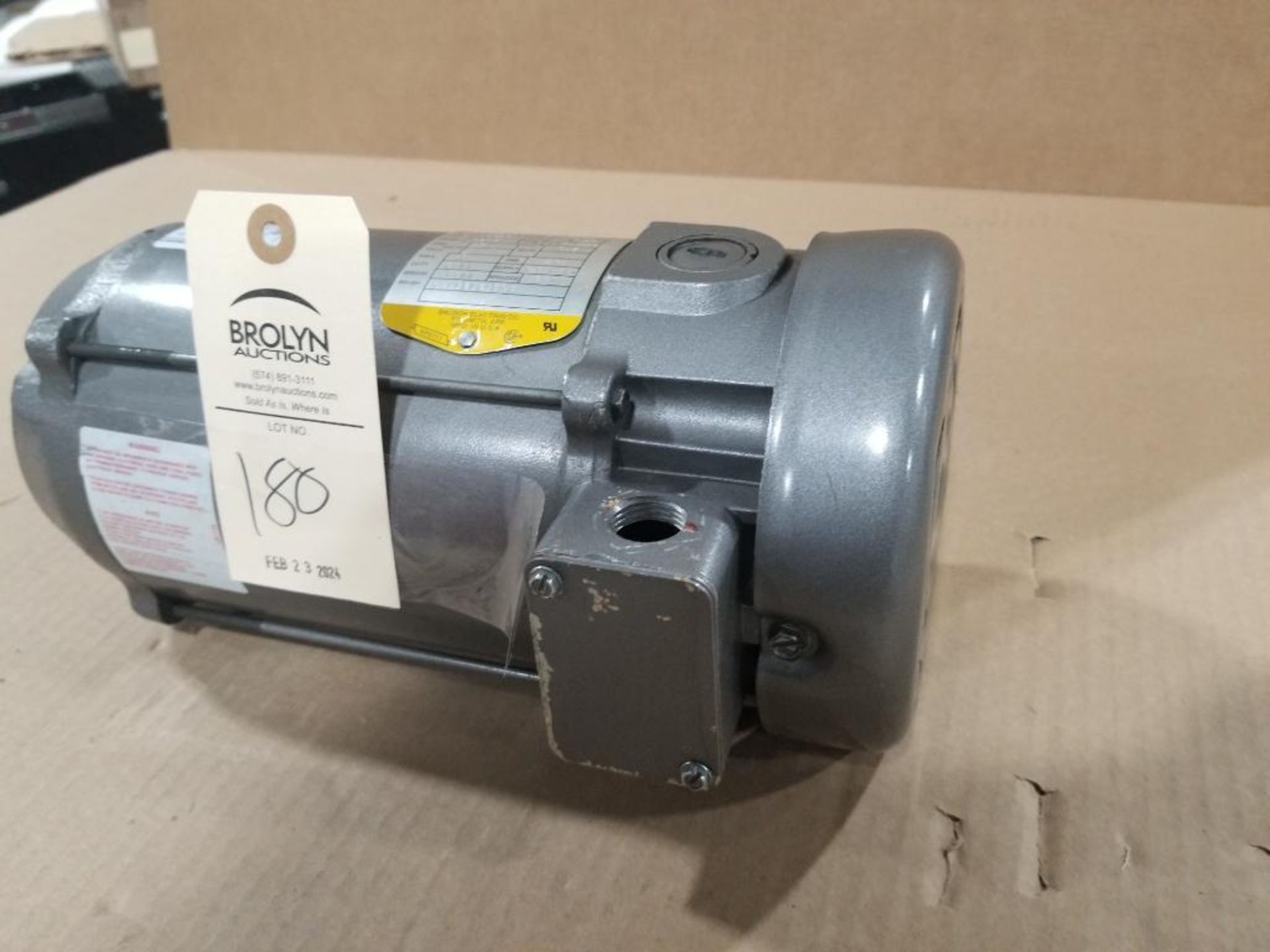 .56kW Baldor motor. 90v. 1750rpm, D80C frame. - Image 4 of 5