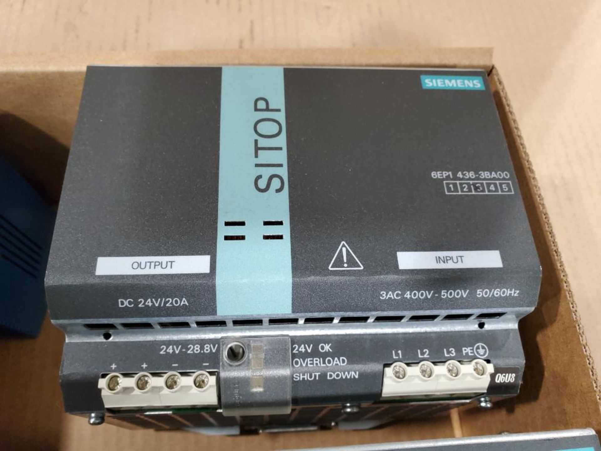 Qty 4 - Siemens Sitop, Sola, and Puls power supplies. - Image 2 of 9