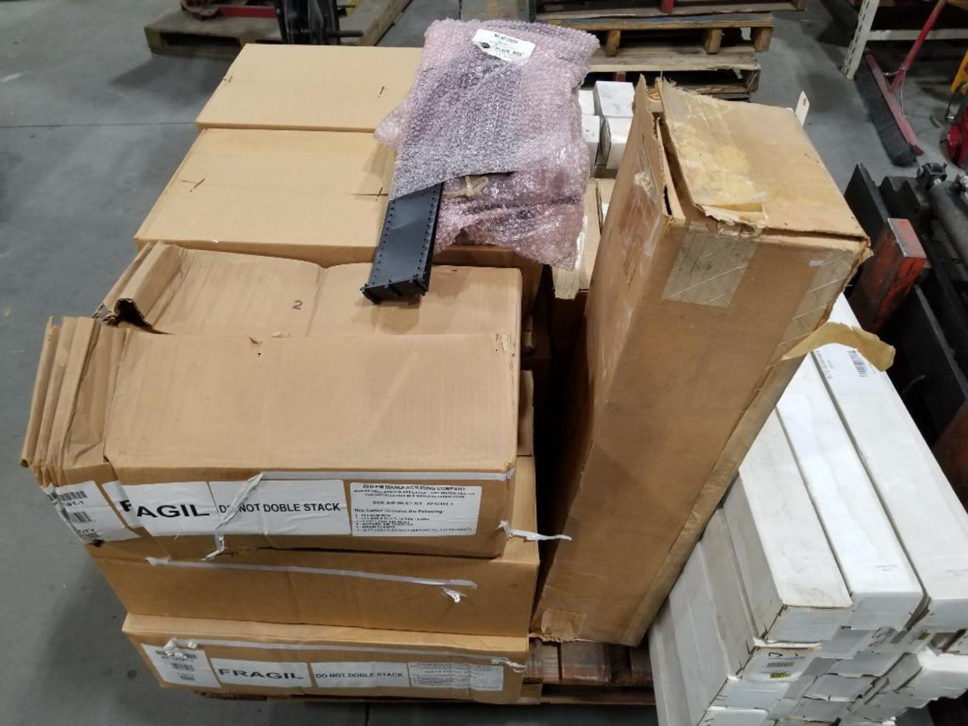 Pallet of assorted electrical and repair parts. - Image 15 of 16