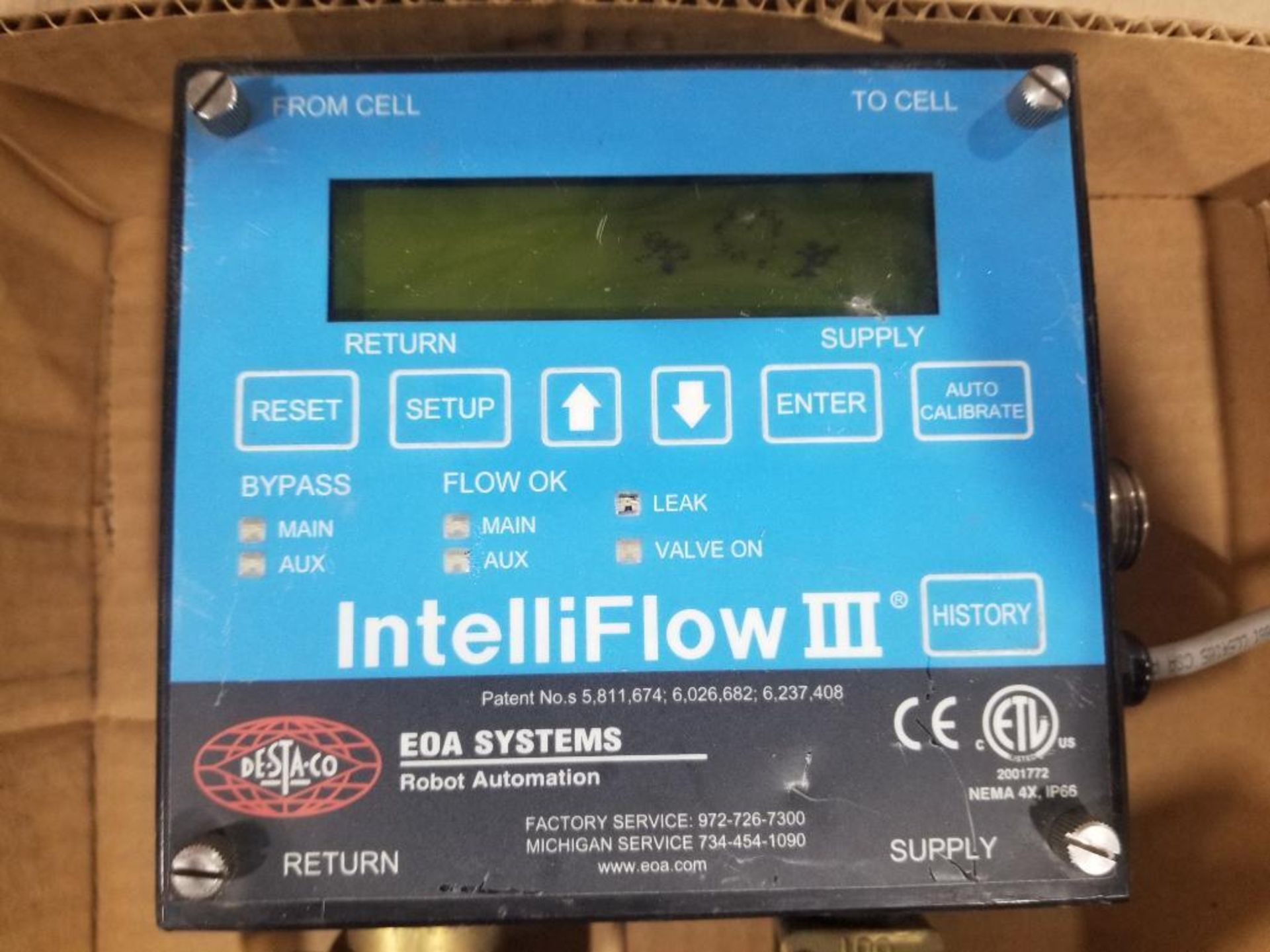 Destaco EOA Systems IntelliFlow III flow meter. - Image 2 of 5