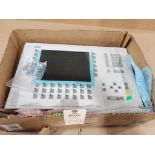 Siemens HMI machine control panel. Part number 6AV6-542-0CC10-0AX0.