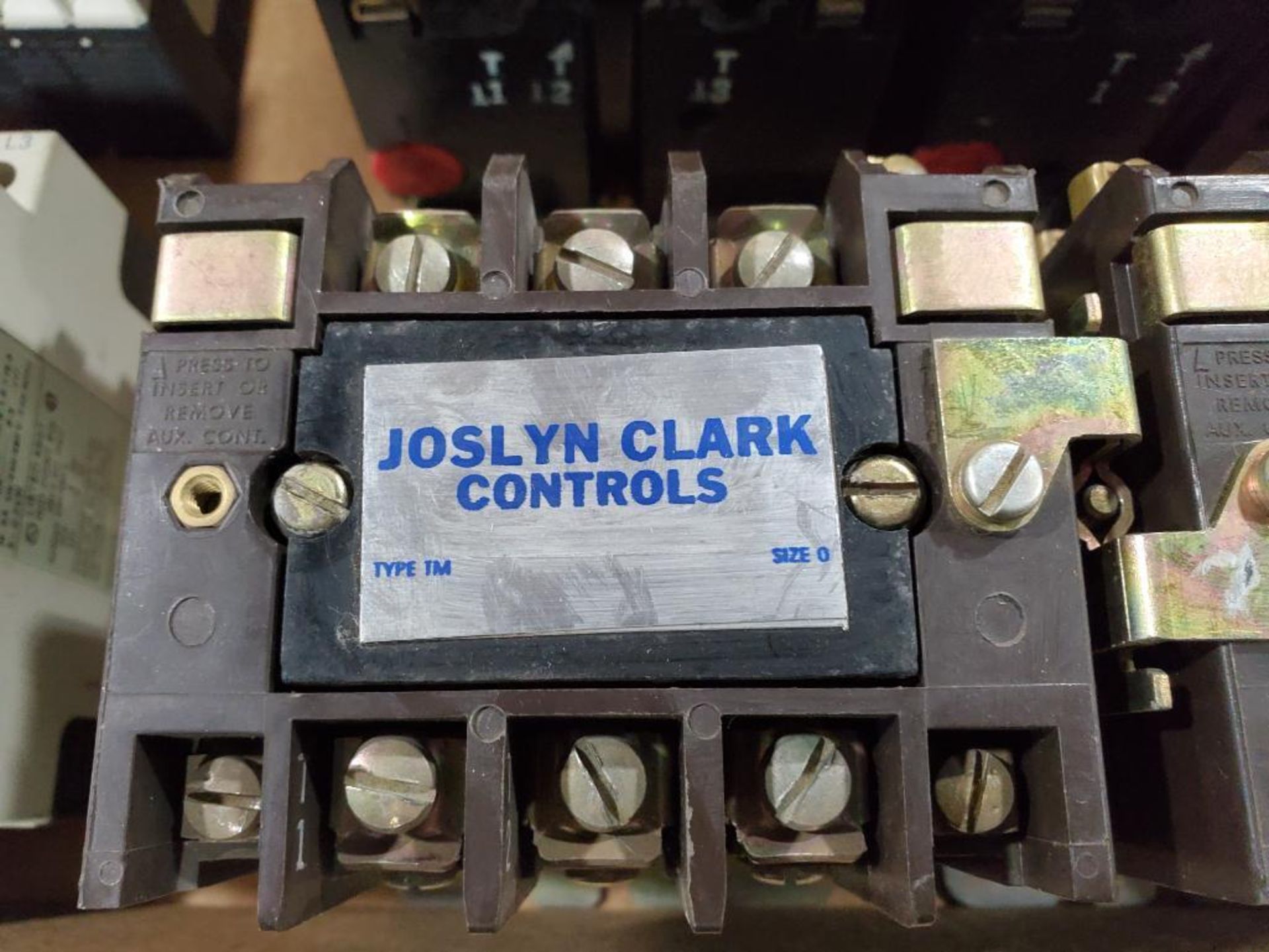 Joslyn Clark Controls and Telemecanique electricals. - Image 6 of 12