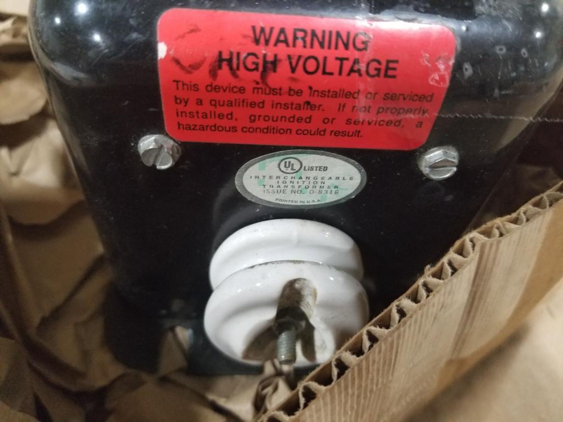 High voltage interchangeable ingnition transformer. Part number D-8316. - Image 2 of 4
