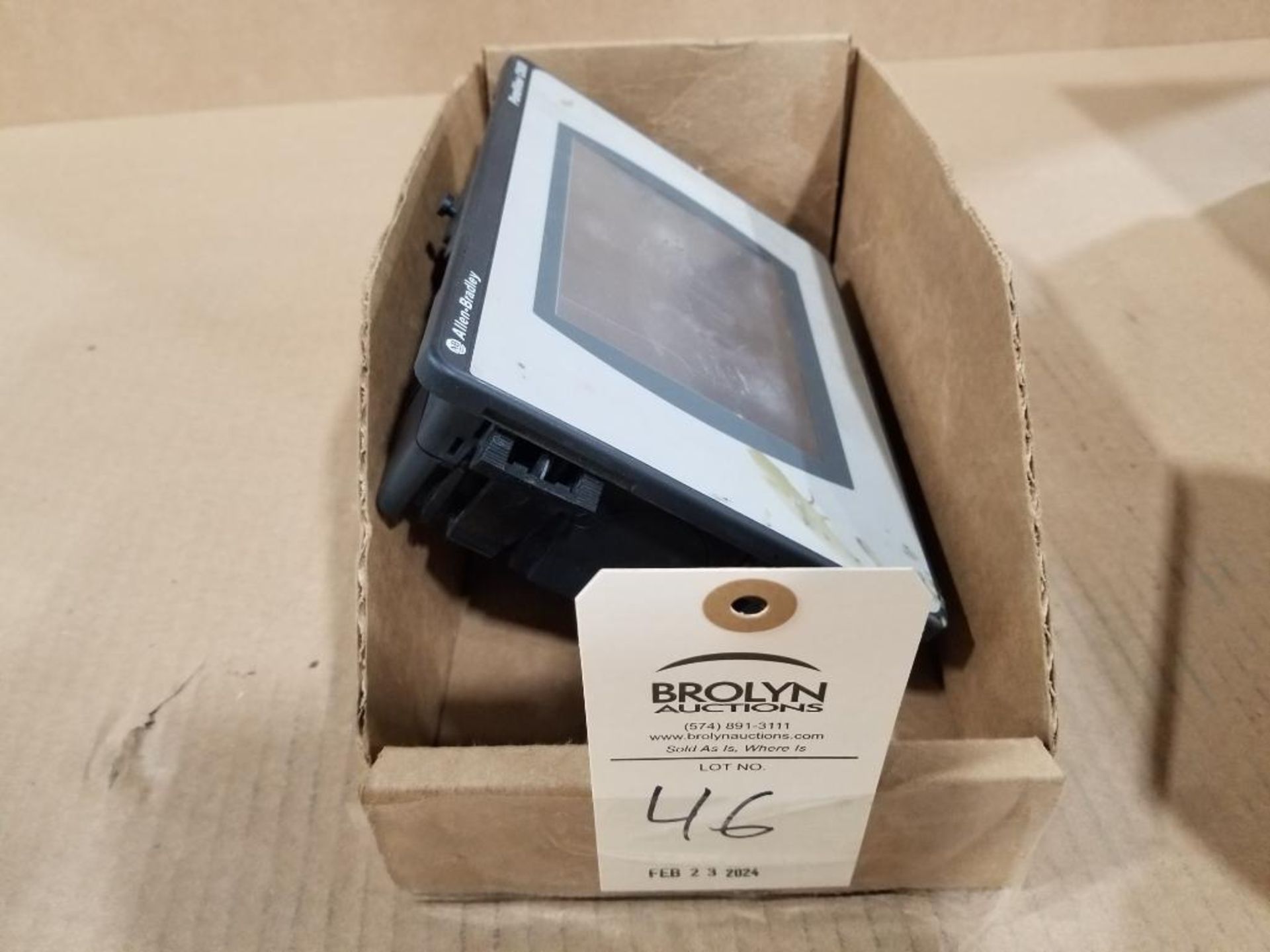 Allen Bradley Panelview C600. Catalog 2711C-T6M.