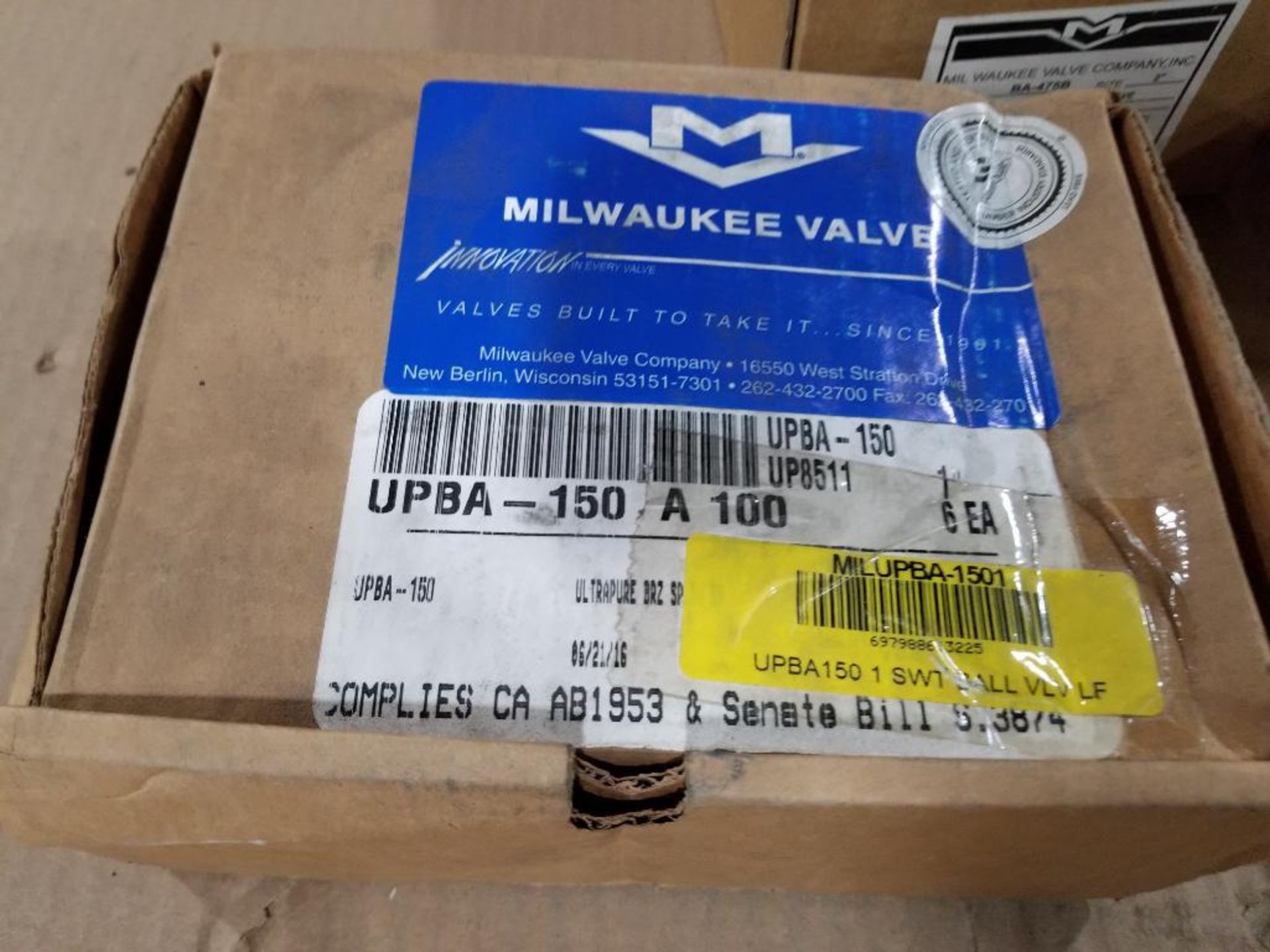 Assorted Milwaukee valves. - Image 2 of 8