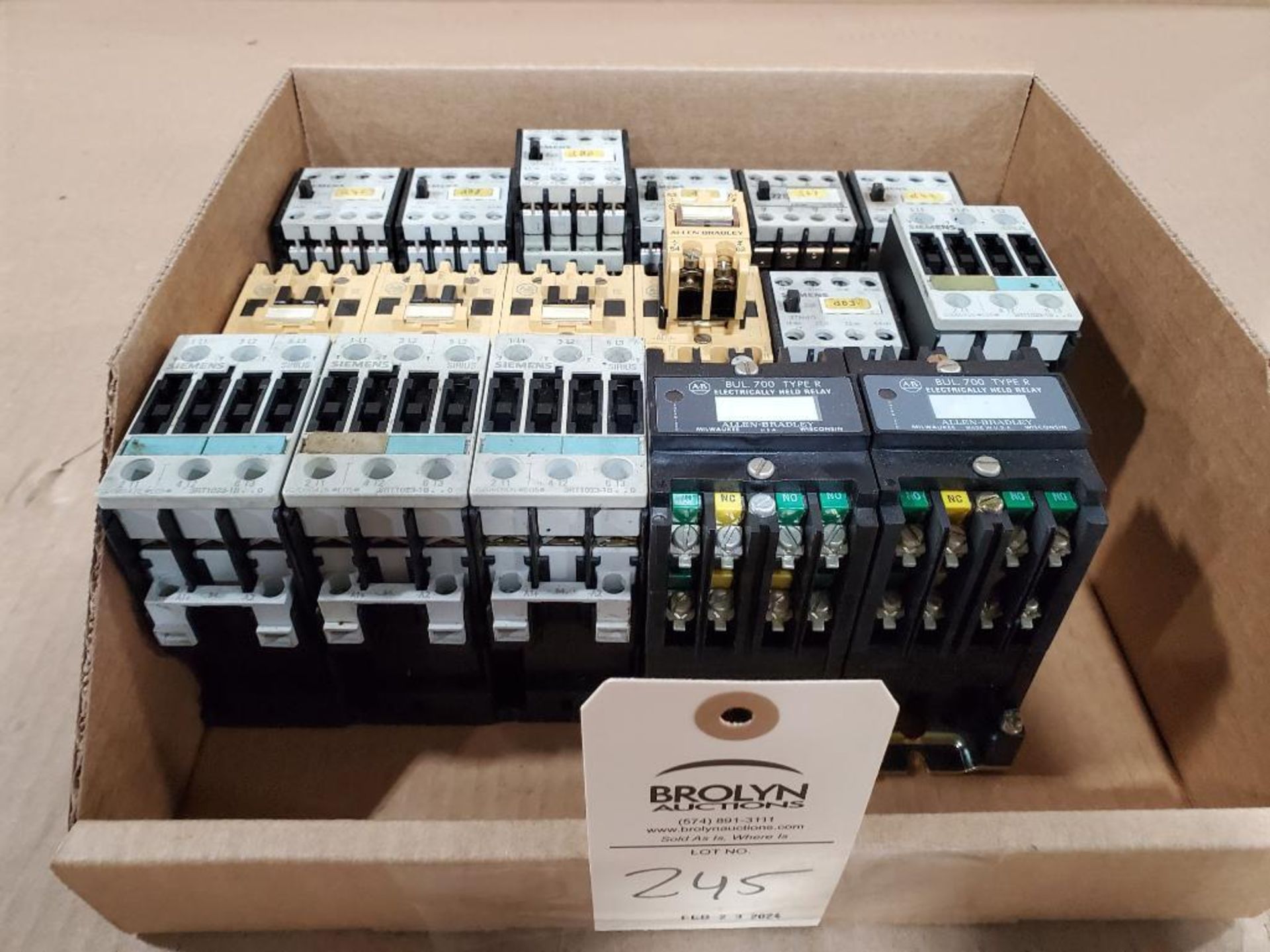 Assorted Square D and Allen Bradley contactors. - Image 9 of 9